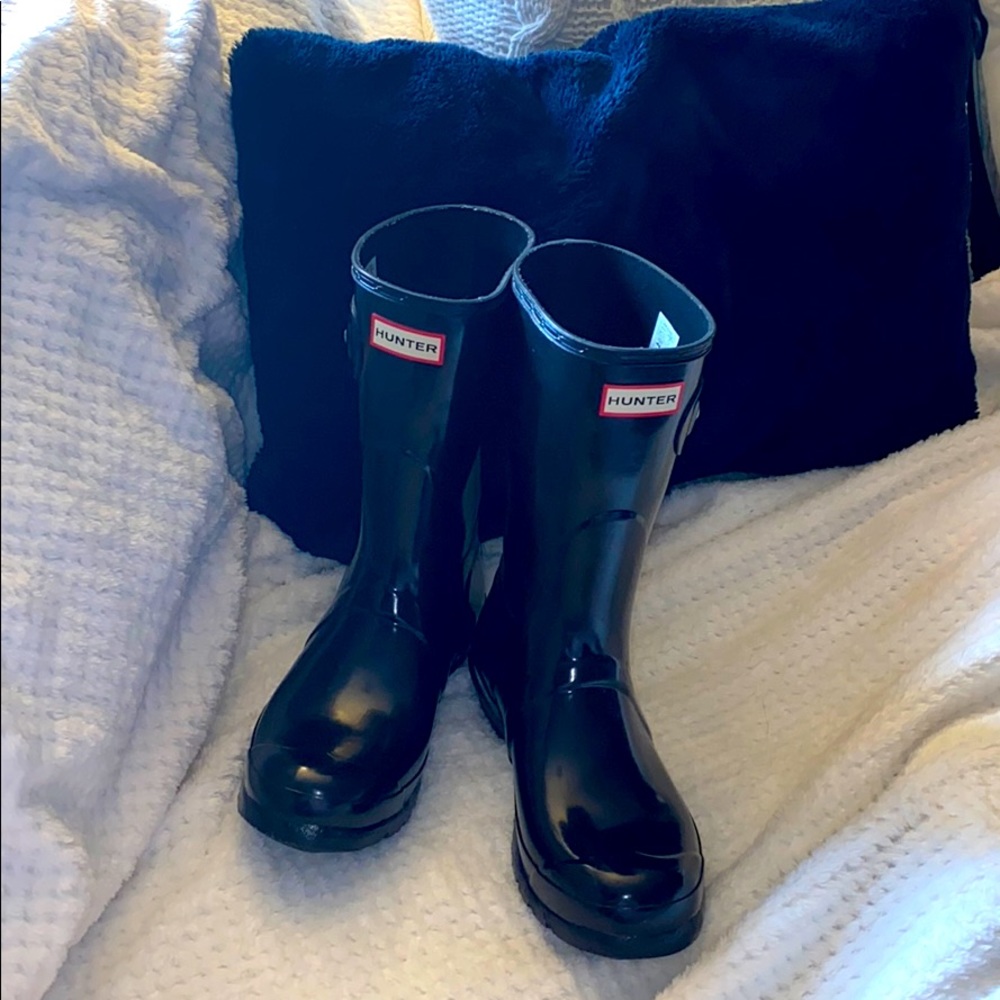 Hunter Original Short Gloss Waterproof Rain Boot